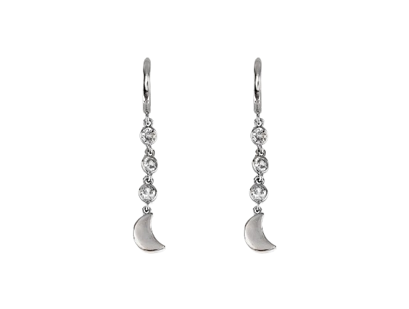 "PULSO" pendientes plata