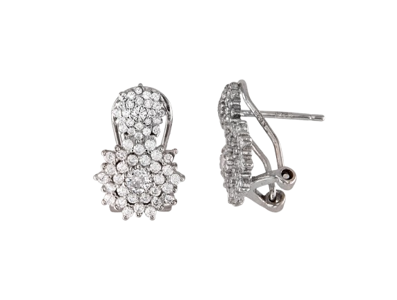 "DESTELLO" pendientes plata