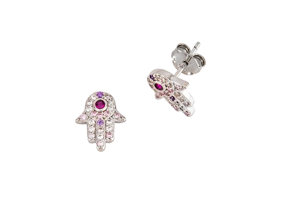 "GUARDIA" pendientes plata