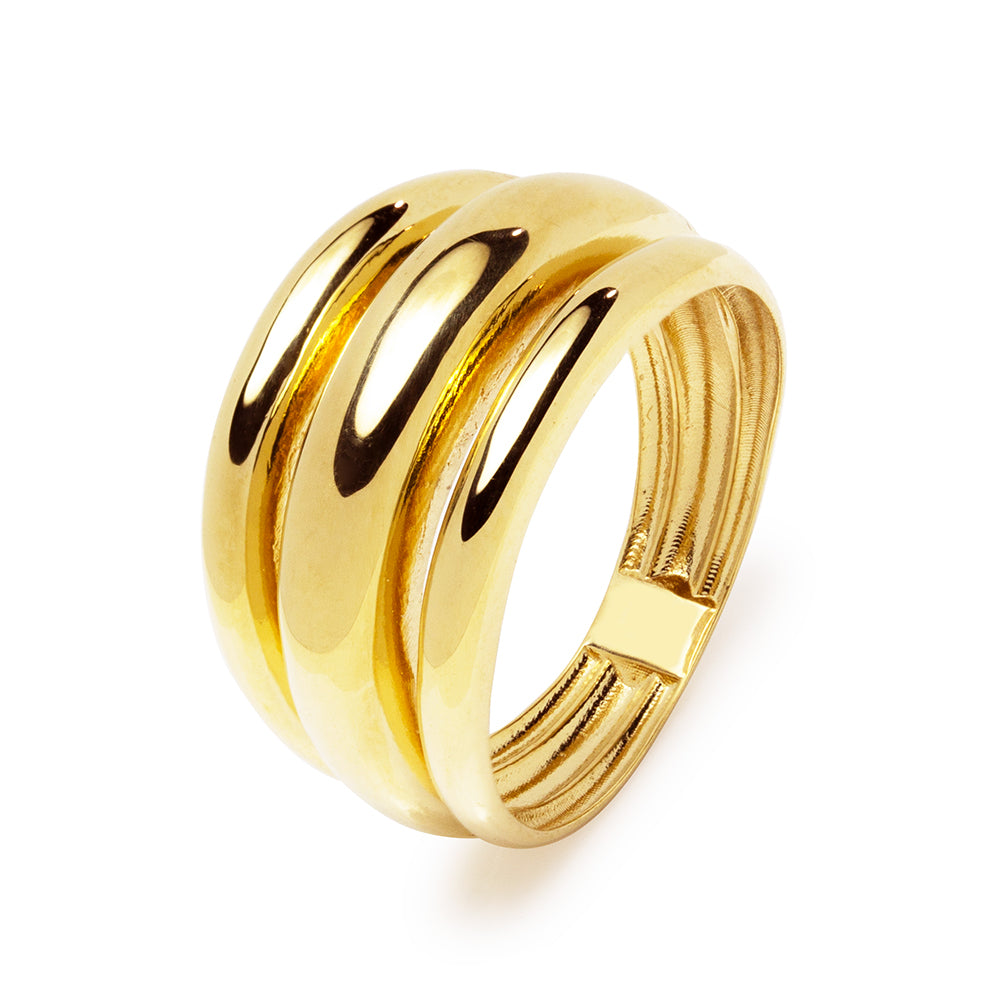 "CEREZA" anillo oro 18k