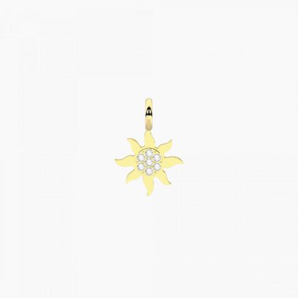 Colgante dorado con sol Sole