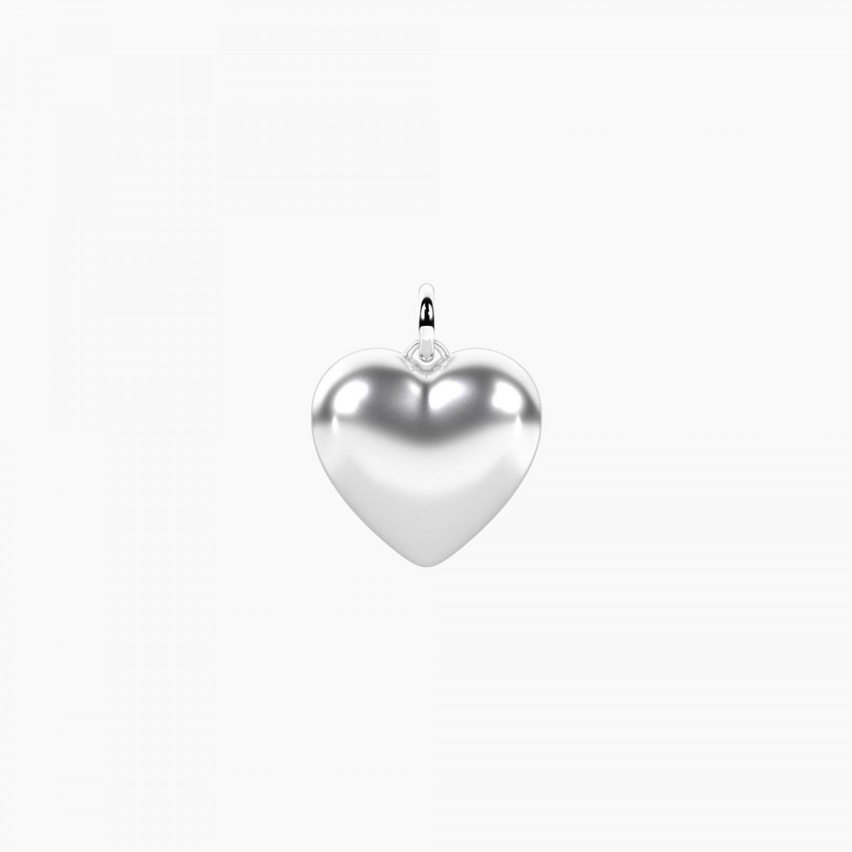 Colgante en forma de corazón convexo Cuore mio