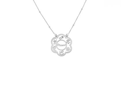 "HISTORIA" collar plata