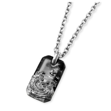 "MIDNIGHT" collar acero