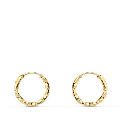 "VERA" pendientes oro 18K