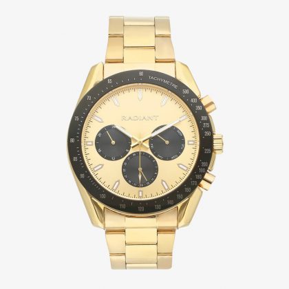 Reloj Hombre Marlon Negro/Dorado