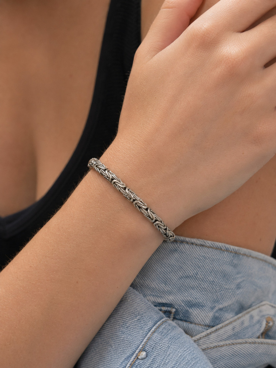 "EIRA" pulsera plata - Imagen 2