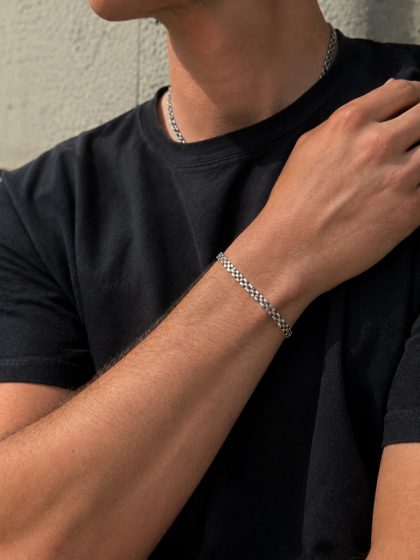 "THAOS" pulsera plata