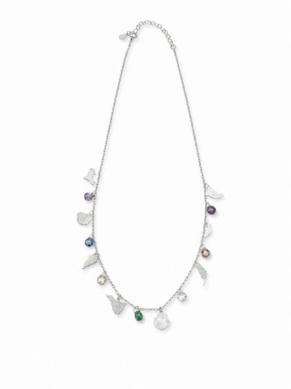 “BAIFO” collar plata