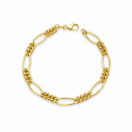 "MEDIANOCHE" pulsera oro 18K