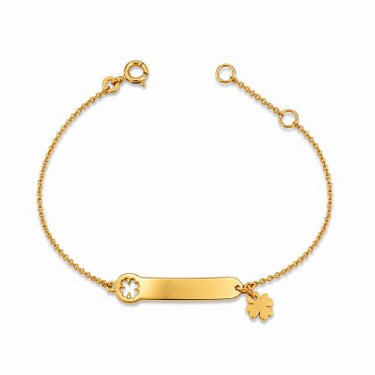 "SEDA" esclava oro 18K