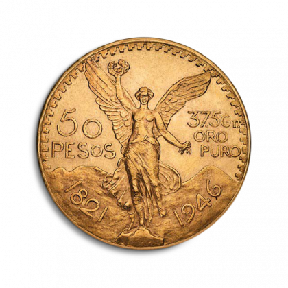 MONEDA DE ORO 50 PESOS