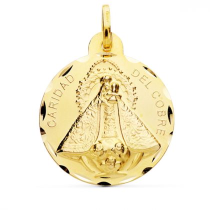 "COBRE" colgante caridad del cobre oro 18K