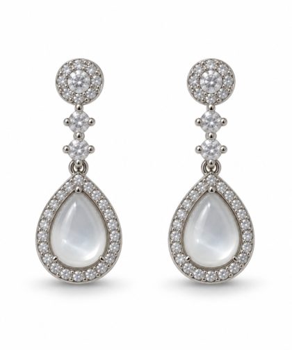 "MALVA" pendientes plata