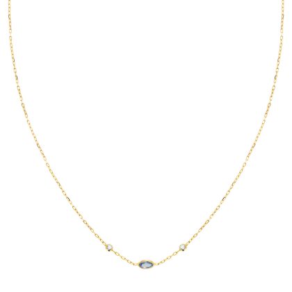 "MARINA" gargantilla oro 18 quilates