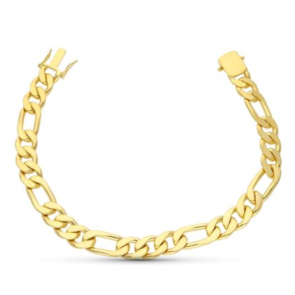 "CÉSAR" PULSERA ORO AMARILLO MACIZA