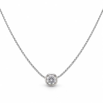 "ADHARA" collar plata