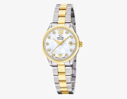 Reloj Jaguar Swiss Made Essentia J1059/2 plateado mujer