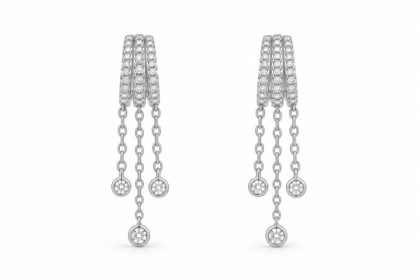 "PAINITA" pendientes de plata
