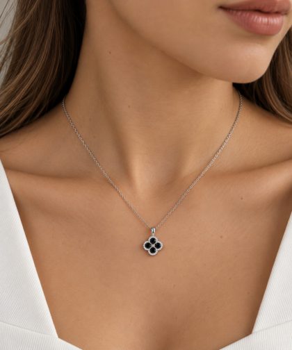 "AGRAFE" collar plata