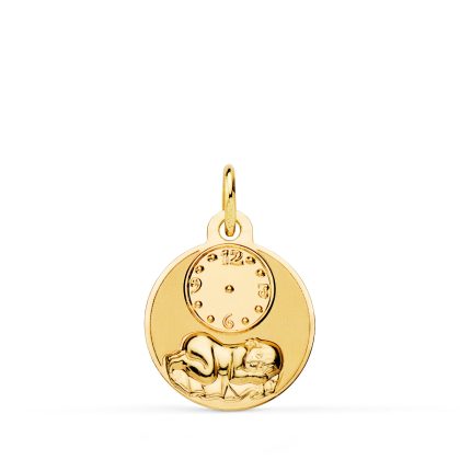 "HORA" medalla oro 18 quilates
